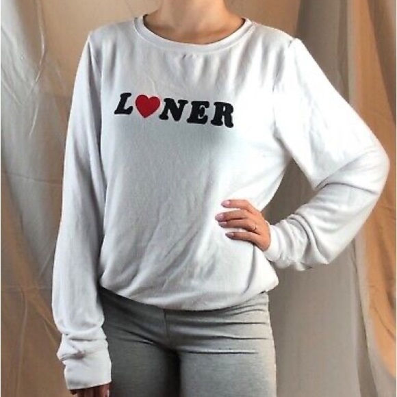 Good condition Wildfox Loner long sleeve sweater - Picture 5 of 5